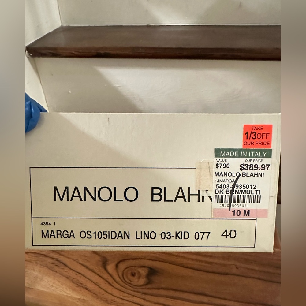 Manolo Blahnik Marga heels size 39 - used